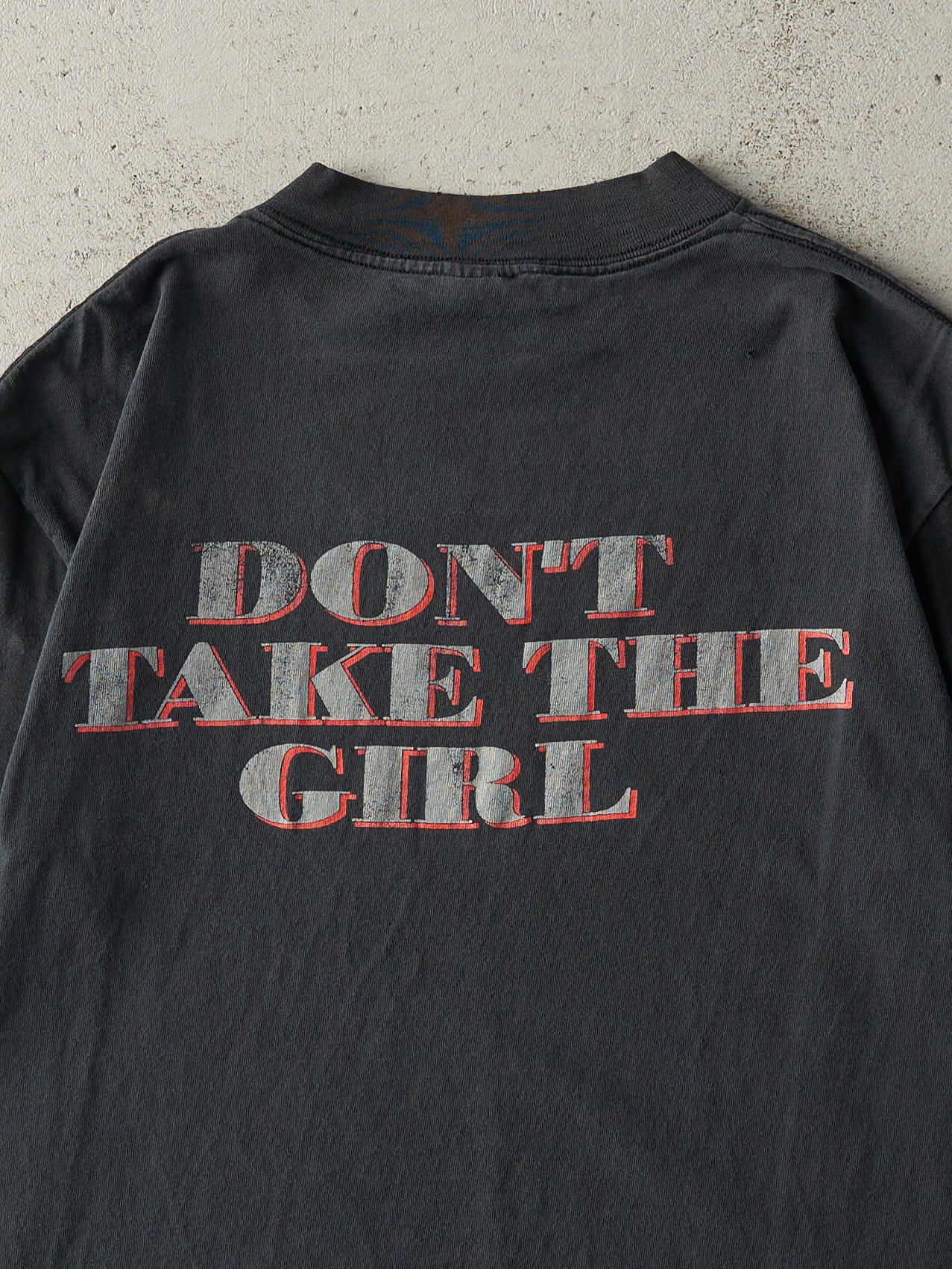 Vintage 90s Black Tim McGraw Don't Take The Girl Tee (M)