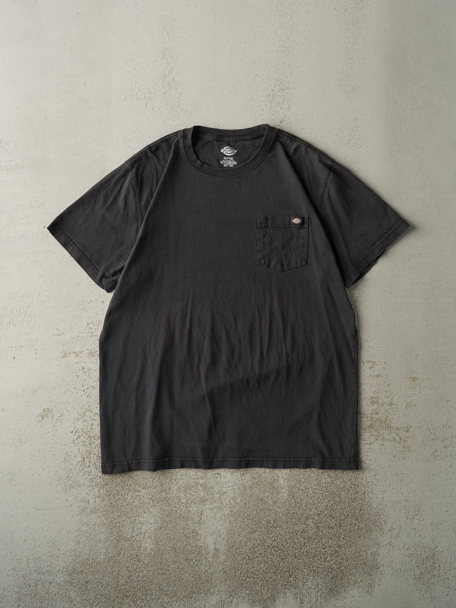 Vintage Y2K Faded Black Dickies Pocket Tee (L/XL)