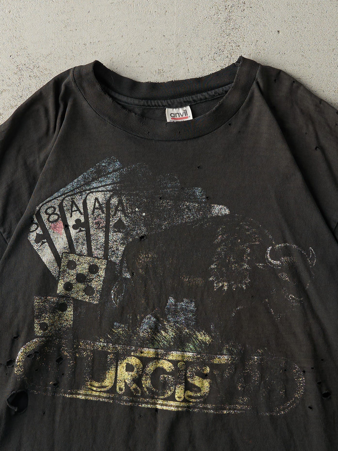 Vintage 96' Black Sturgis Bike Rally Single Stitch Tee (L)