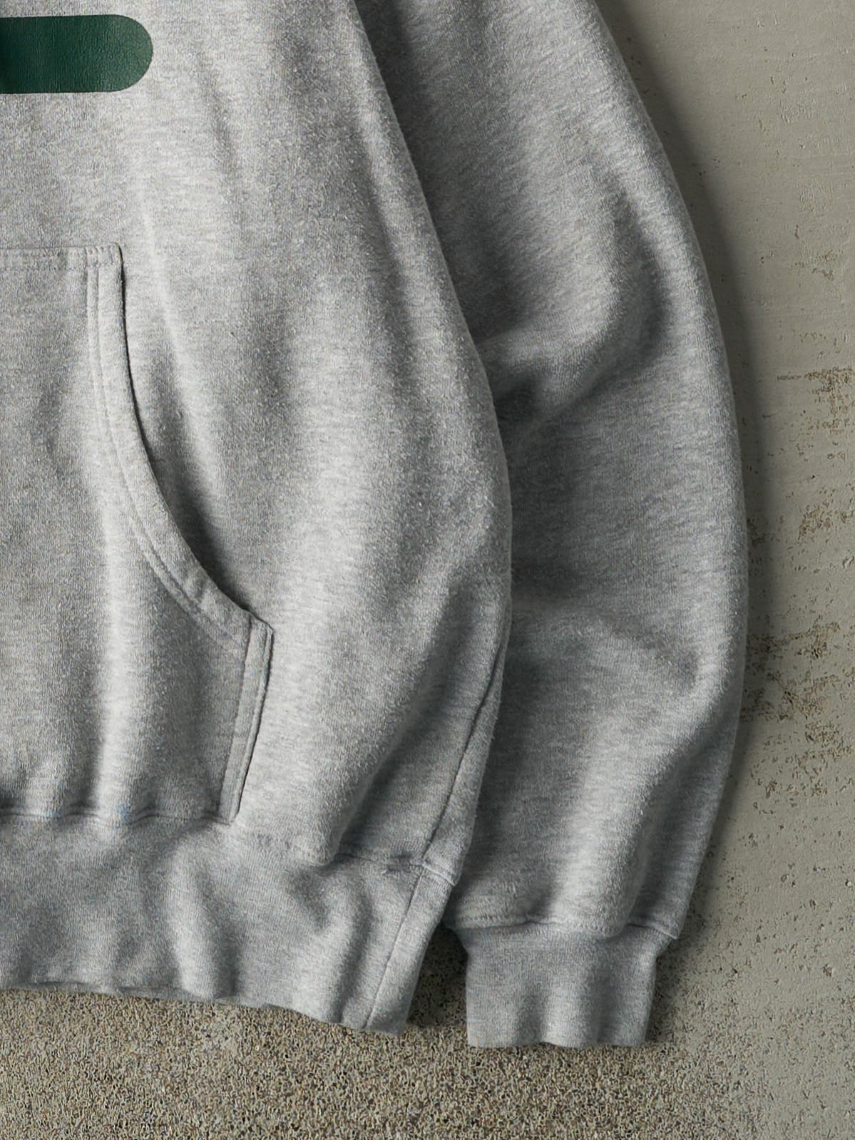 Vintage Y2K Grey University of Miami Nike Swoosh Hoodie (L)
