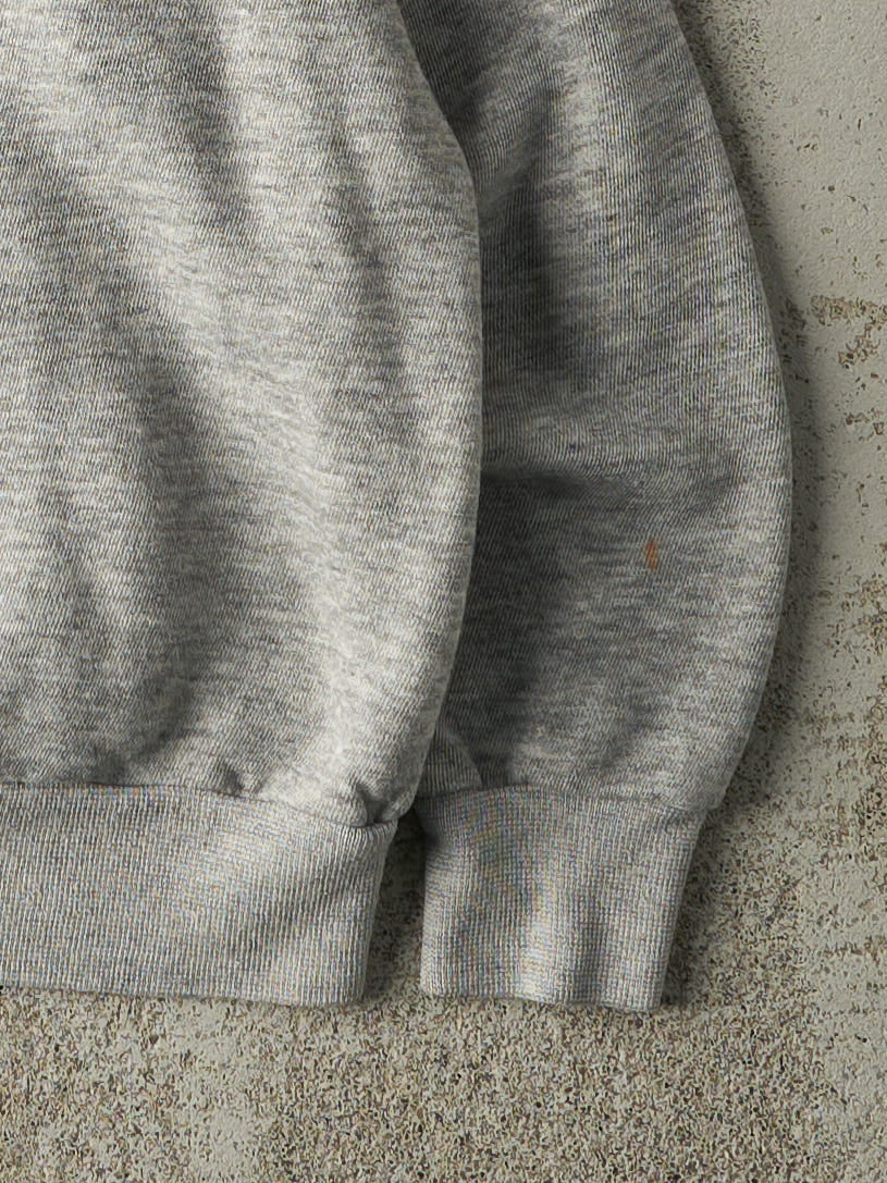 Vintage 80s Grey Blank Wrangler Crewneck (S)