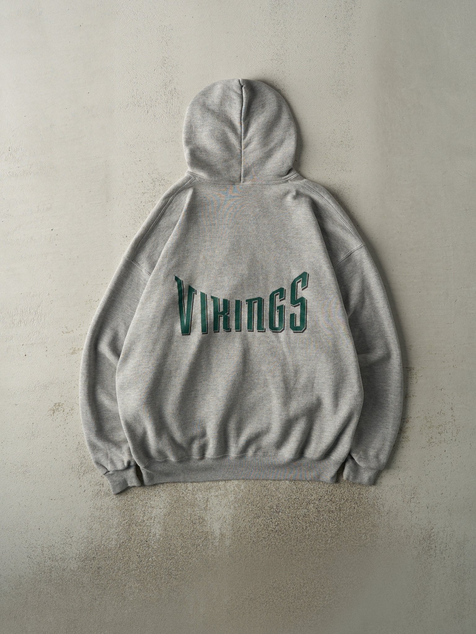 Vintage 90s Grey Portland State Vikings Hoodie (XL)