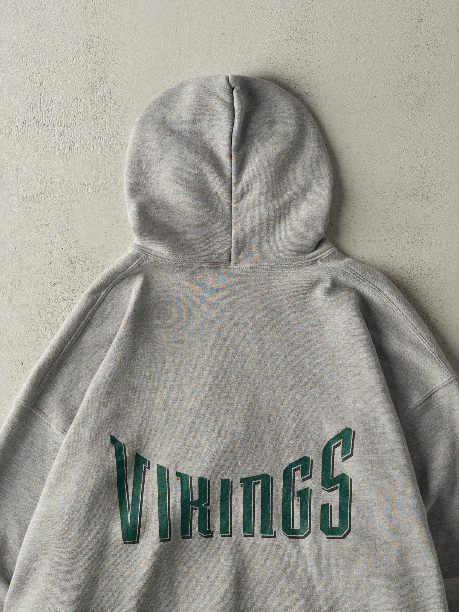 Vintage 90s Grey Portland State Vikings Hoodie (XL)