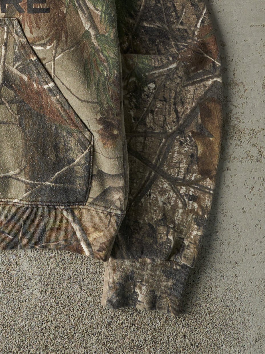 Vintage Y2K Camo John Deere Realtree Hoodie (S)