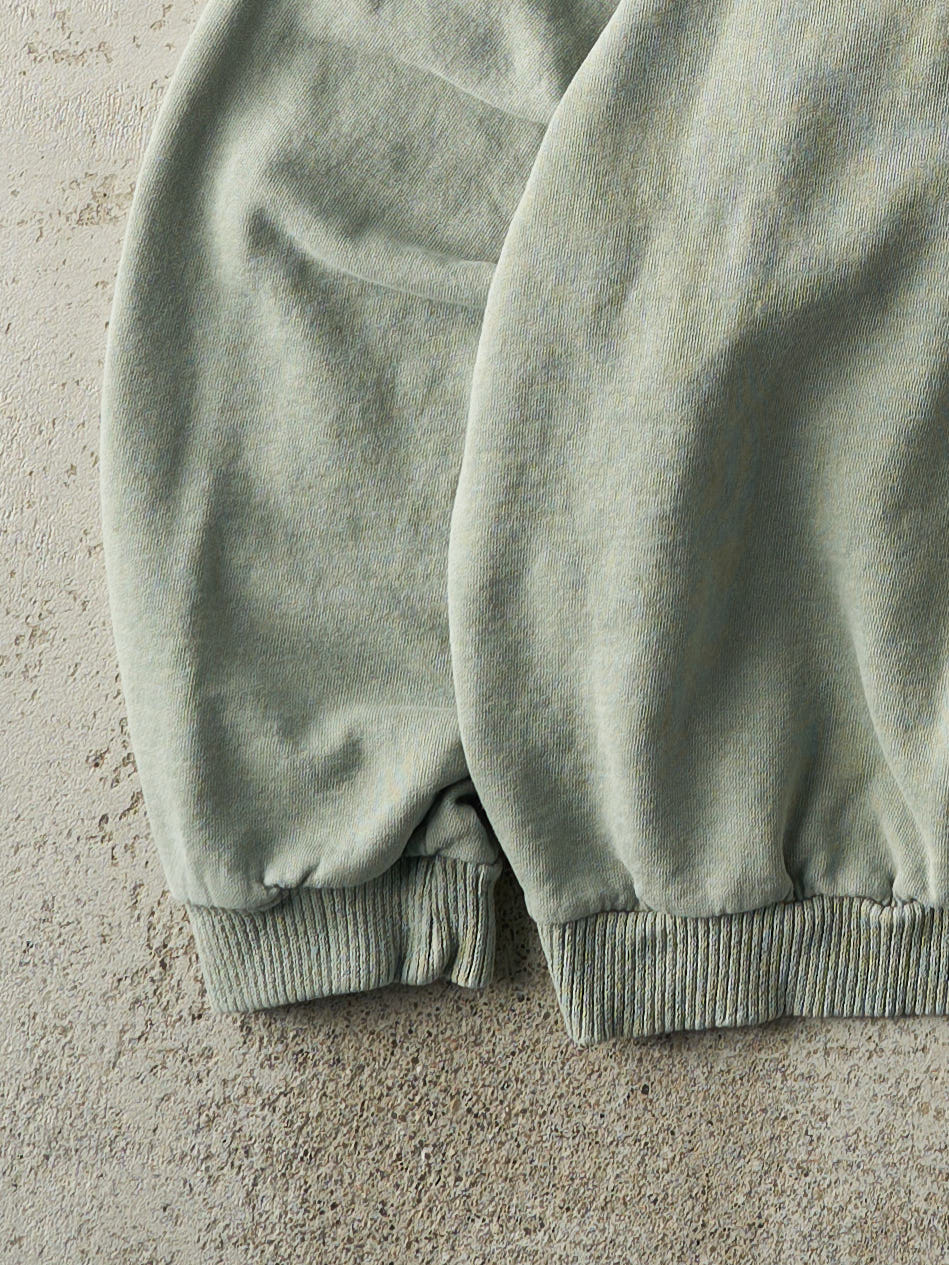 Vintage 90s Washed Green Northern Reflections Crewneck (XL)
