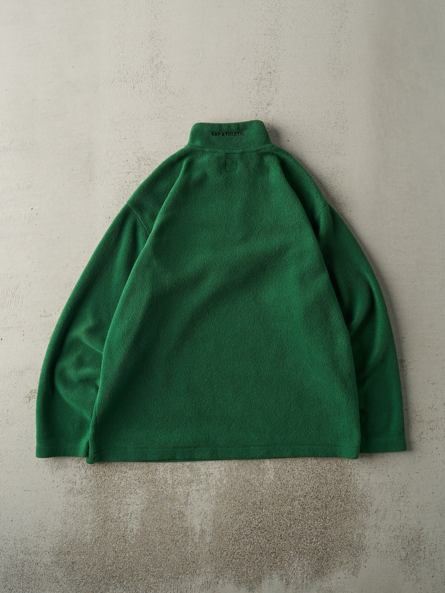 Vintage Y2K Green Gap Athletic Quarter Zip Fleece (L)