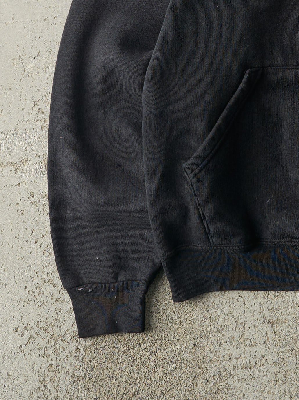 Vintage Y2K Faded Black Embroidered Idaho University Vandals Hoodie (M)