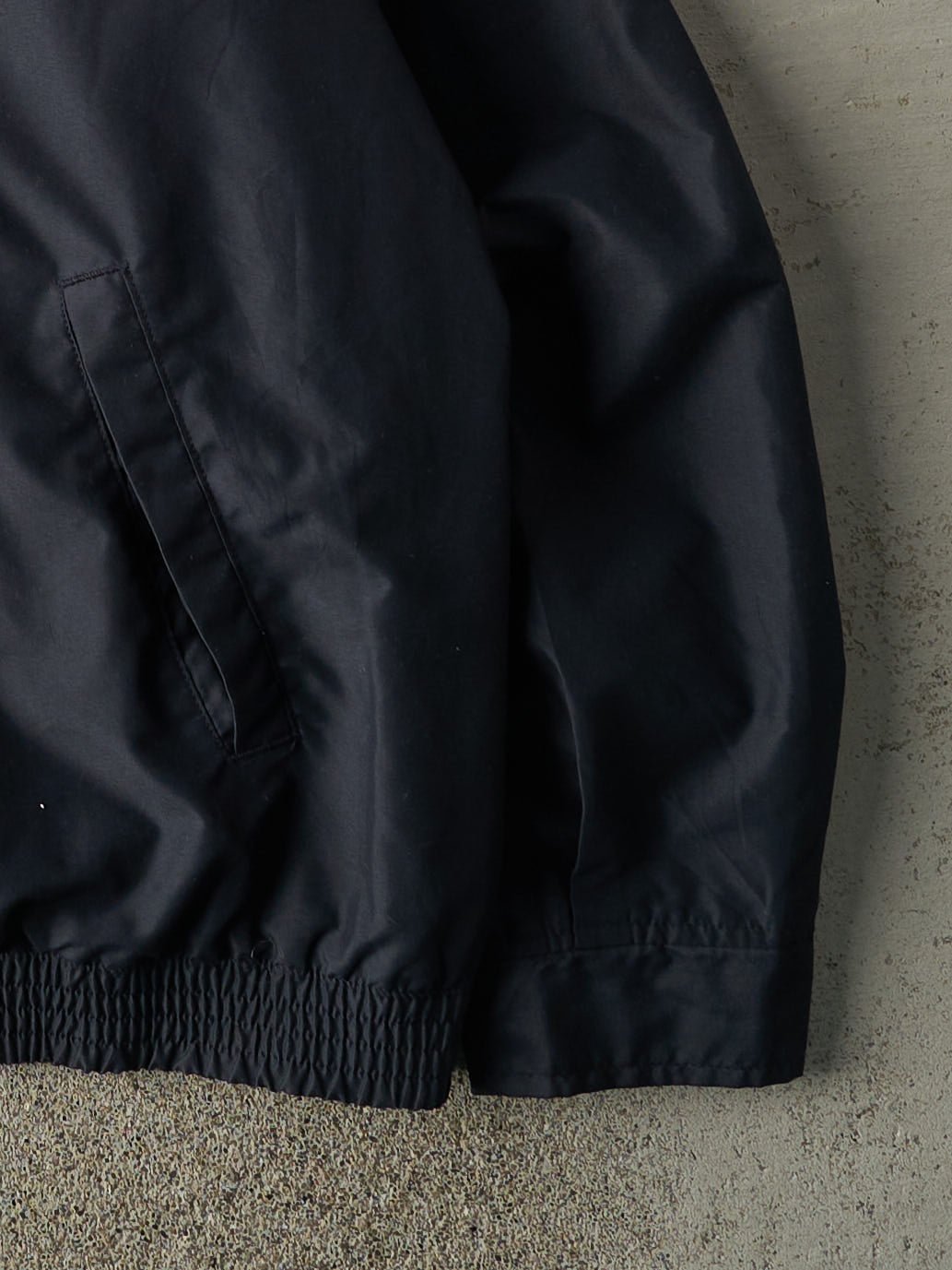 Vintage Y2K Navy Blue Chaps Harrington Jacket (XL)