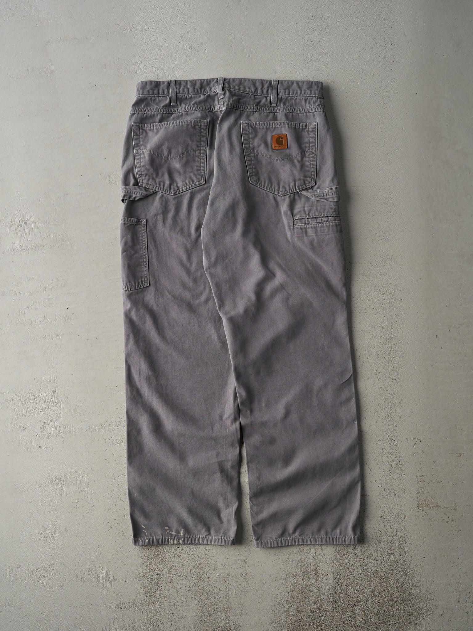 Vintage Y2K Grey Carhartt Light Weight Carpenter Pants (33x30)