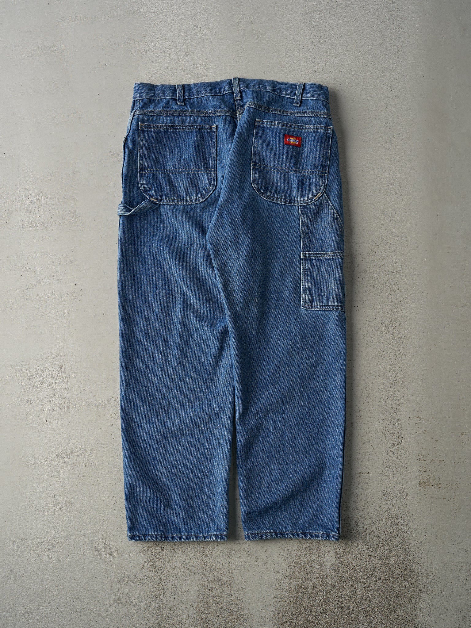 Vintage 90s Mid Wash Dickies Carpenter Jeans (35x29)