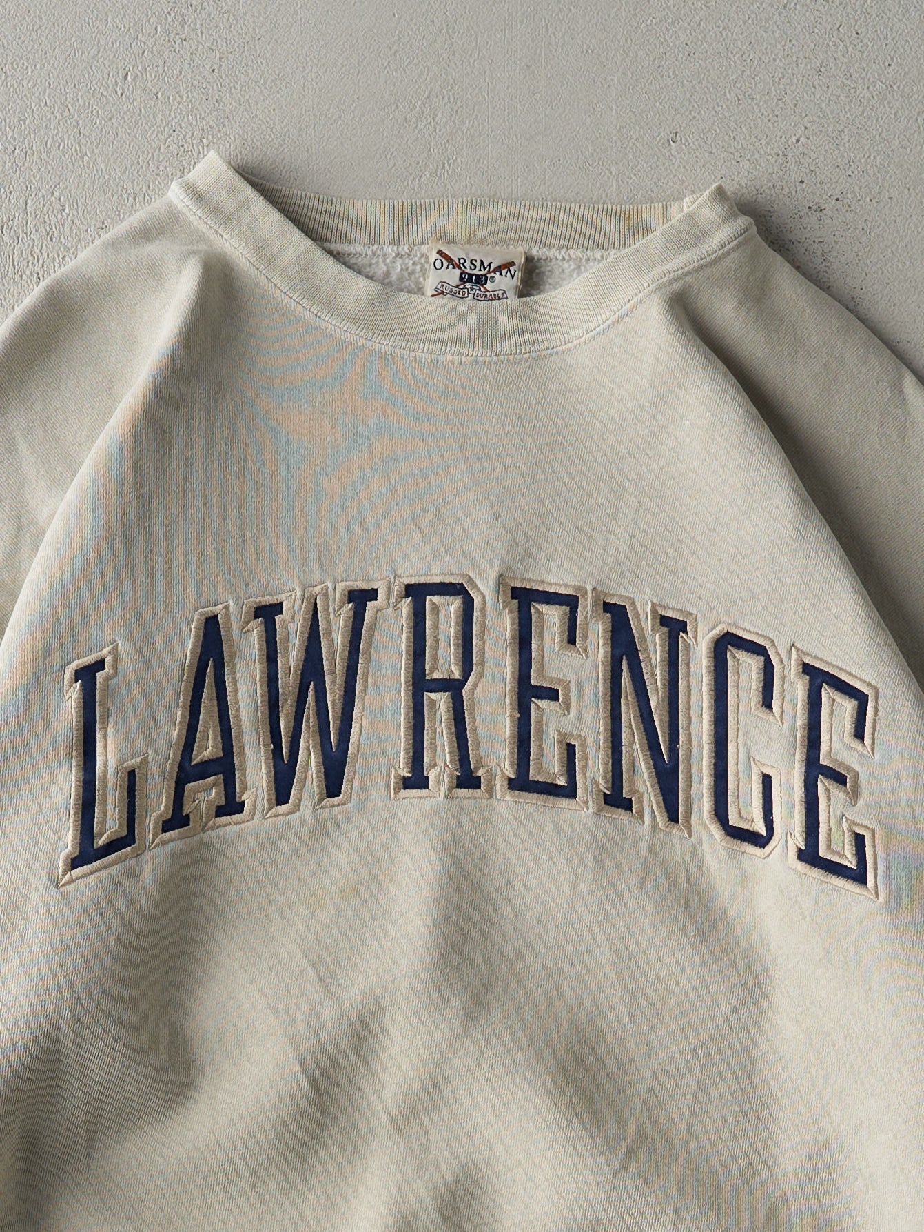 Vintage 90s Beige Lawrence University Crewneck (L)