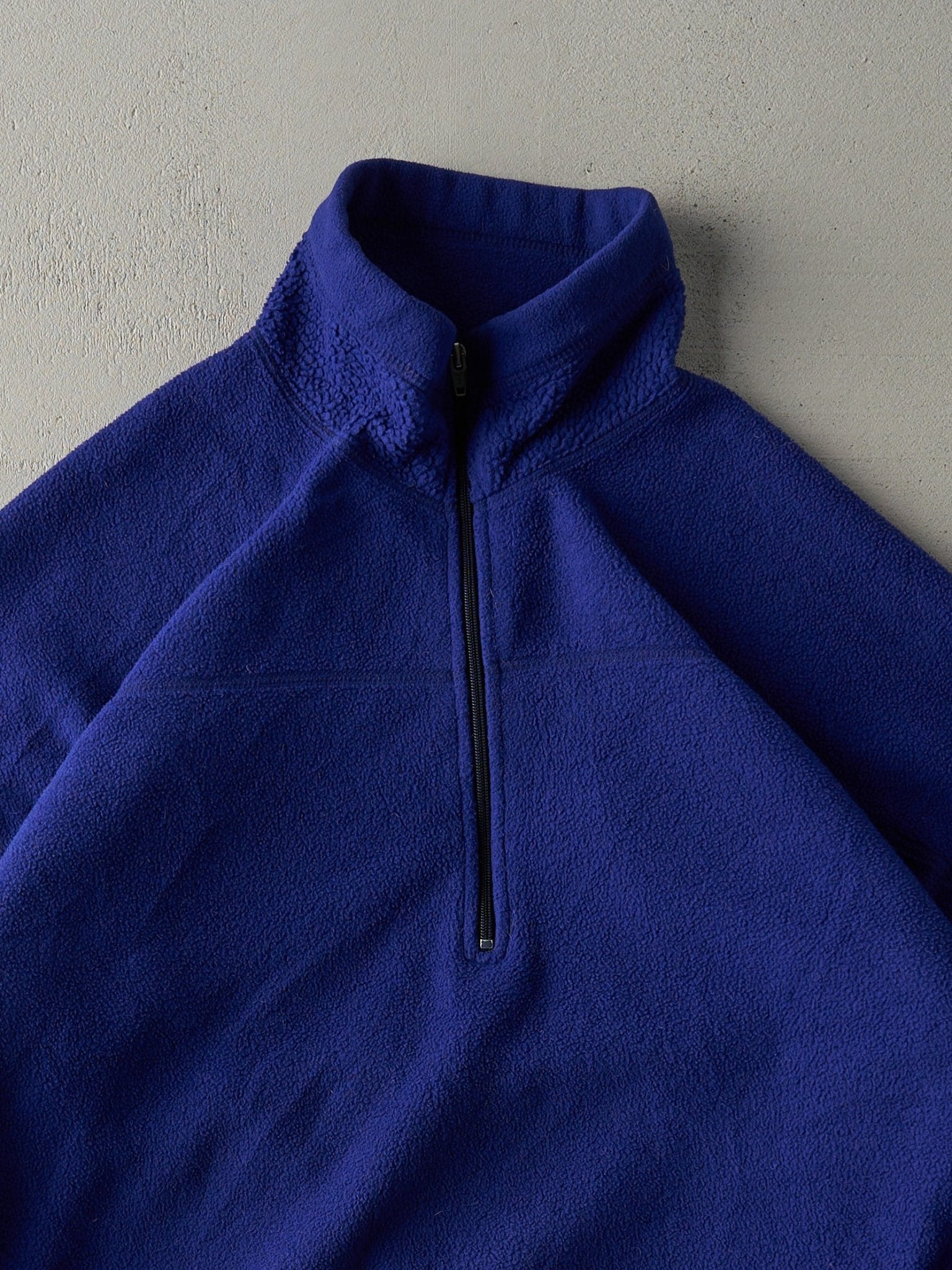 Vintage 90s Royal Blue Patagonia Synchilla Quarter Zip Fleece Sweatshirt (XL)
