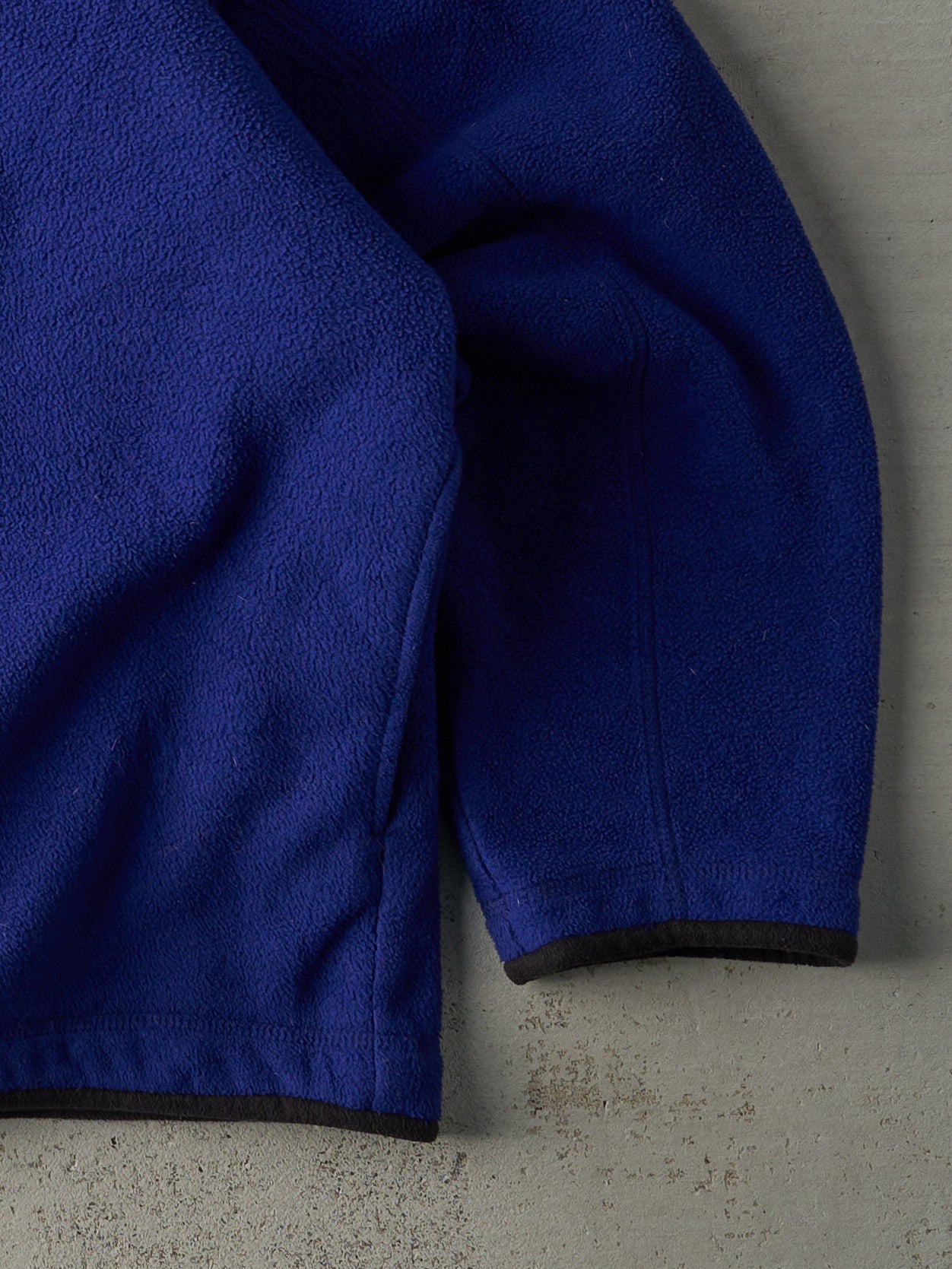 Vintage 90s Royal Blue Patagonia Synchilla Quarter Zip Fleece Sweatshirt (XL)