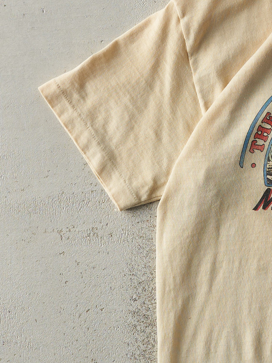 Vintage 86' Beige The Appalachian Trail Single Stitch Tee (S)