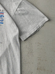 Vintage 93' Heather Grey Toronto Blue Jays American League Champions Single Stitch Tee (M)