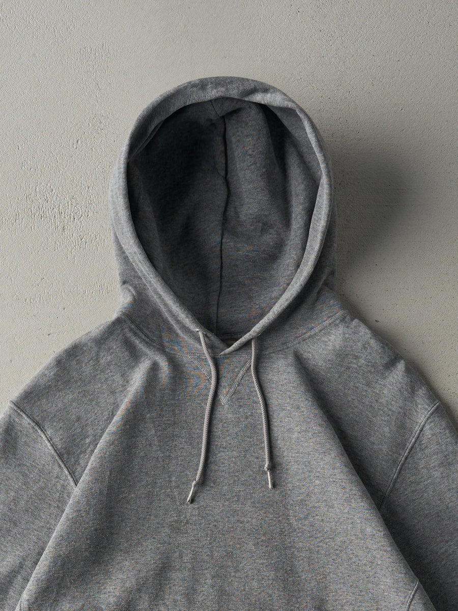 Vintage Y2K Grey Russell Athletics Blank Hoodie (M/L)
