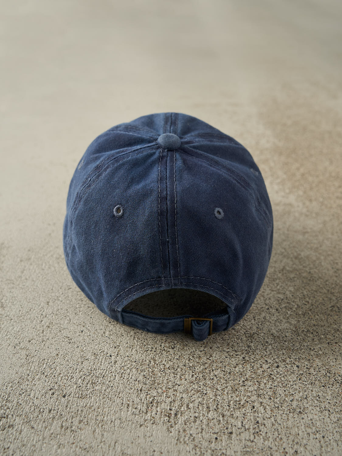Vintage 90s Navy Blue & Beige Charleston USA Strapback (O/S)