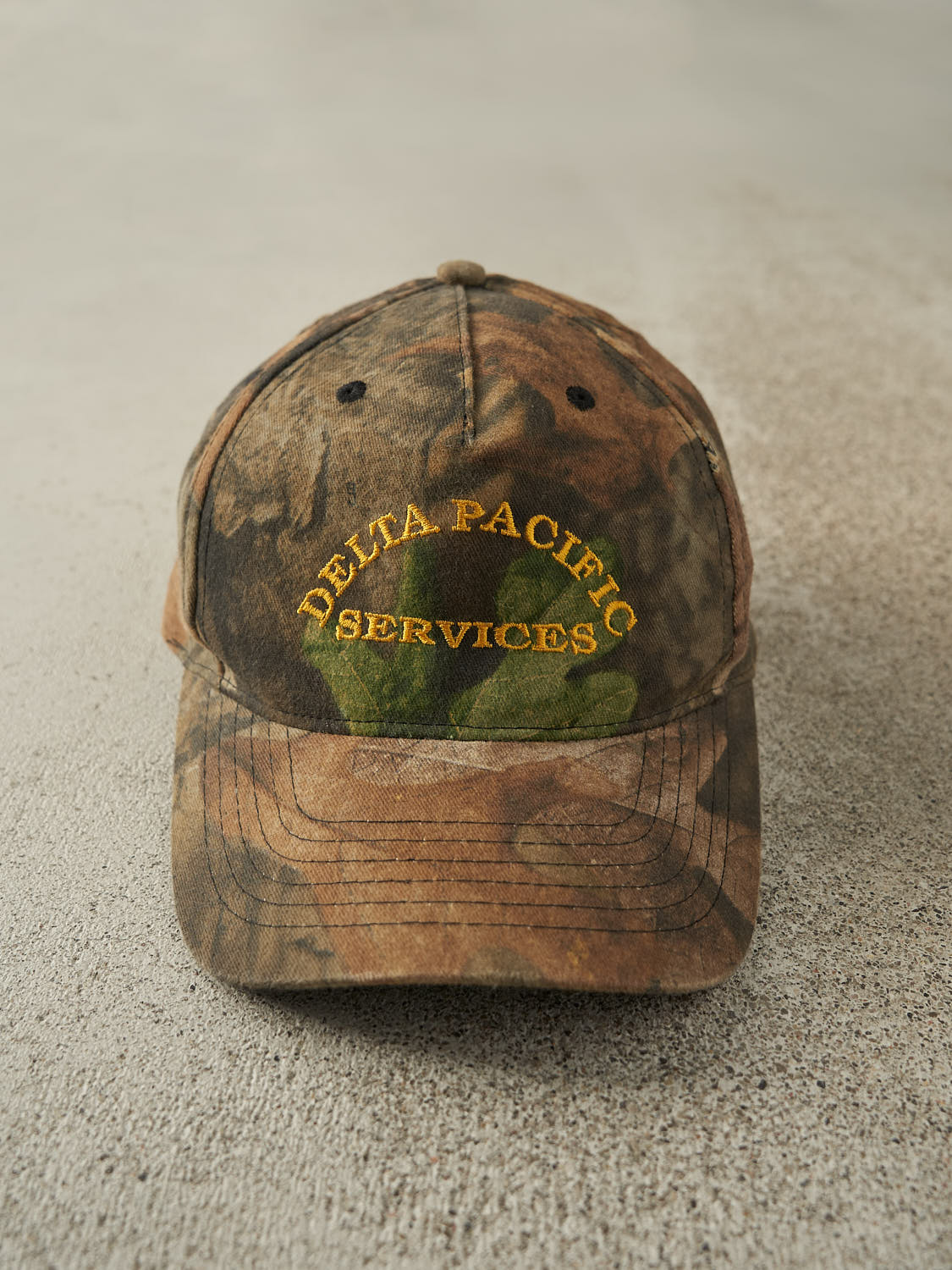 Vintage 90s Camo Embroidered Strapback (O/S)