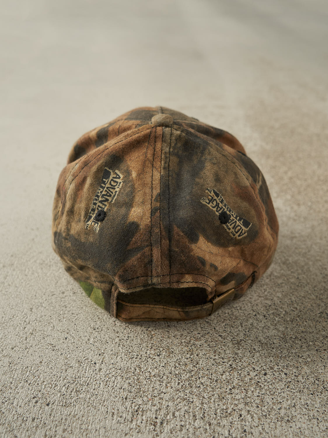 Vintage 90s Camo Embroidered Strapback (O/S)