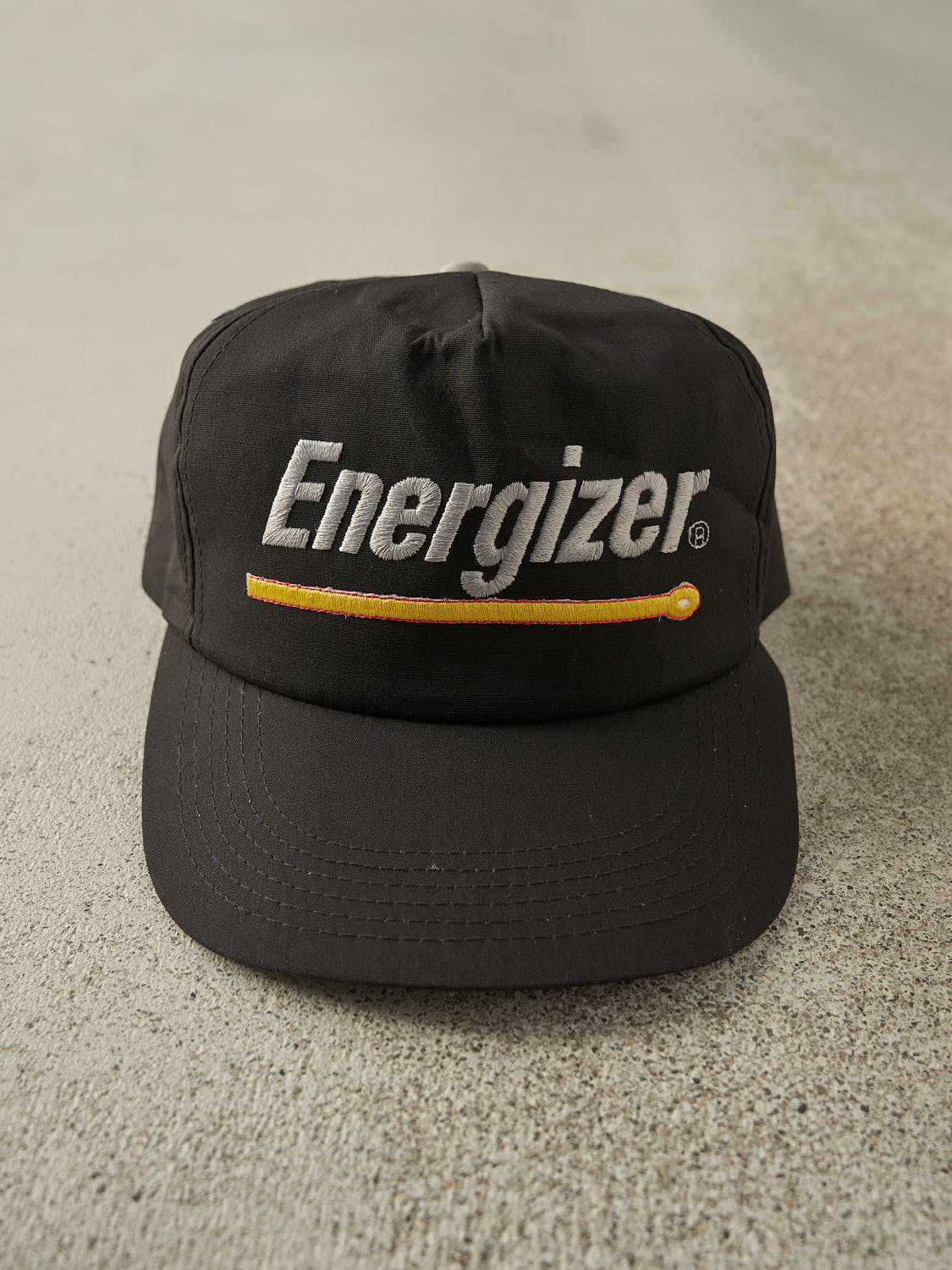 Vintage 90s Black Energizer Embroidered Snapback (O/S)