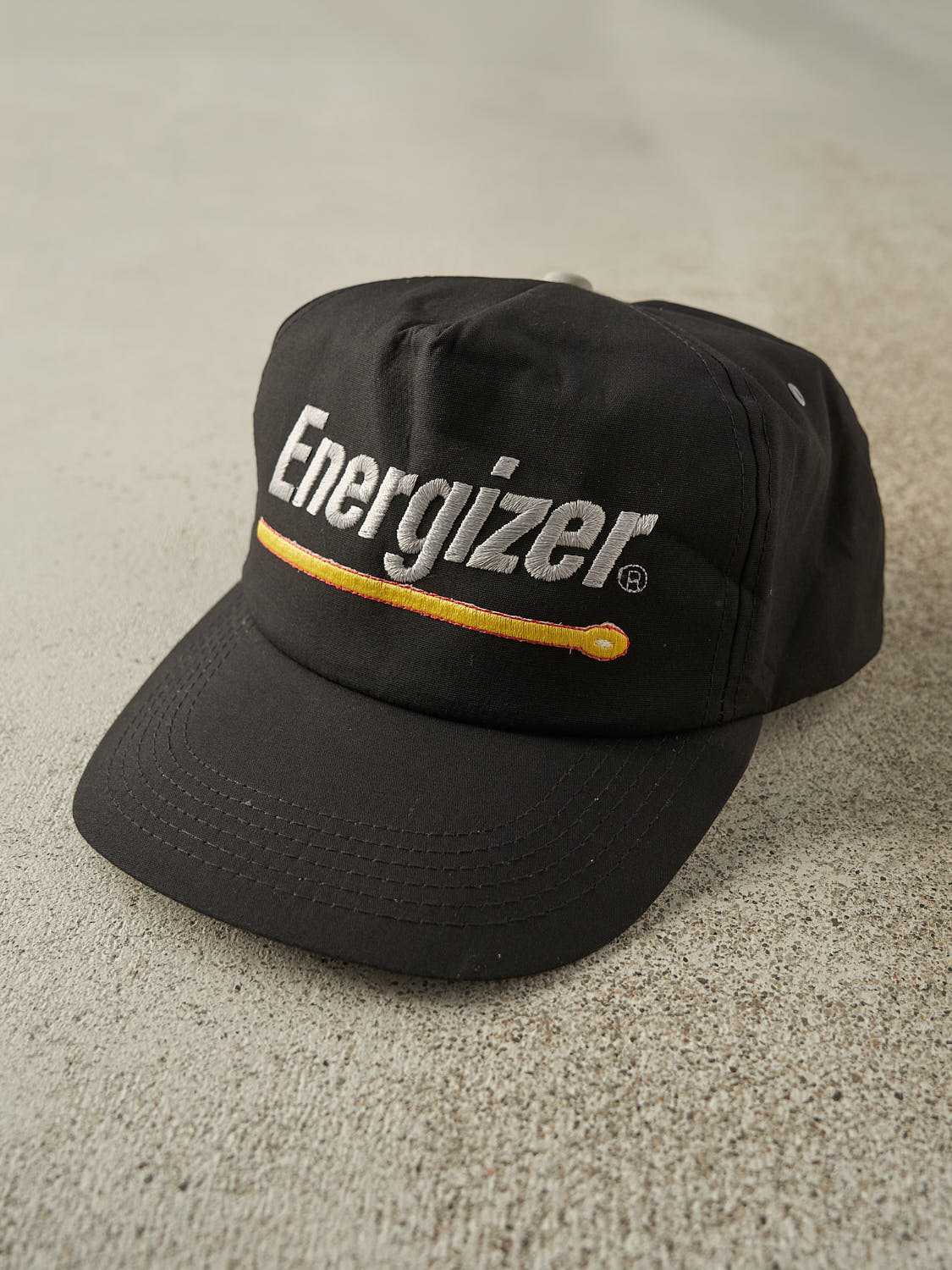 Vintage 90s Black Energizer Embroidered Snapback (O/S)