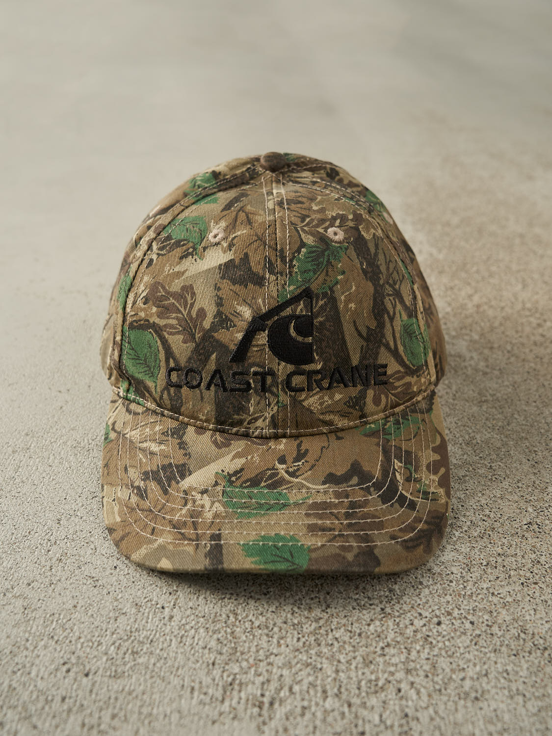Vintage Y2K Camo Carhartt Embroidered Velcro Hat (O/S)