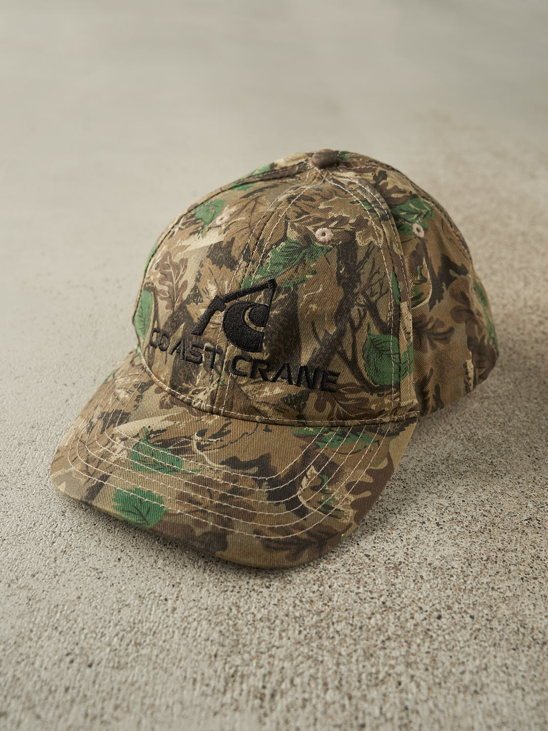 Vintage Y2K Camo Carhartt Embroidered Velcro Hat (O/S)