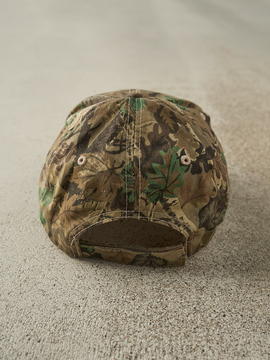 Vintage Y2K Camo Carhartt Embroidered Velcro Hat (O/S)