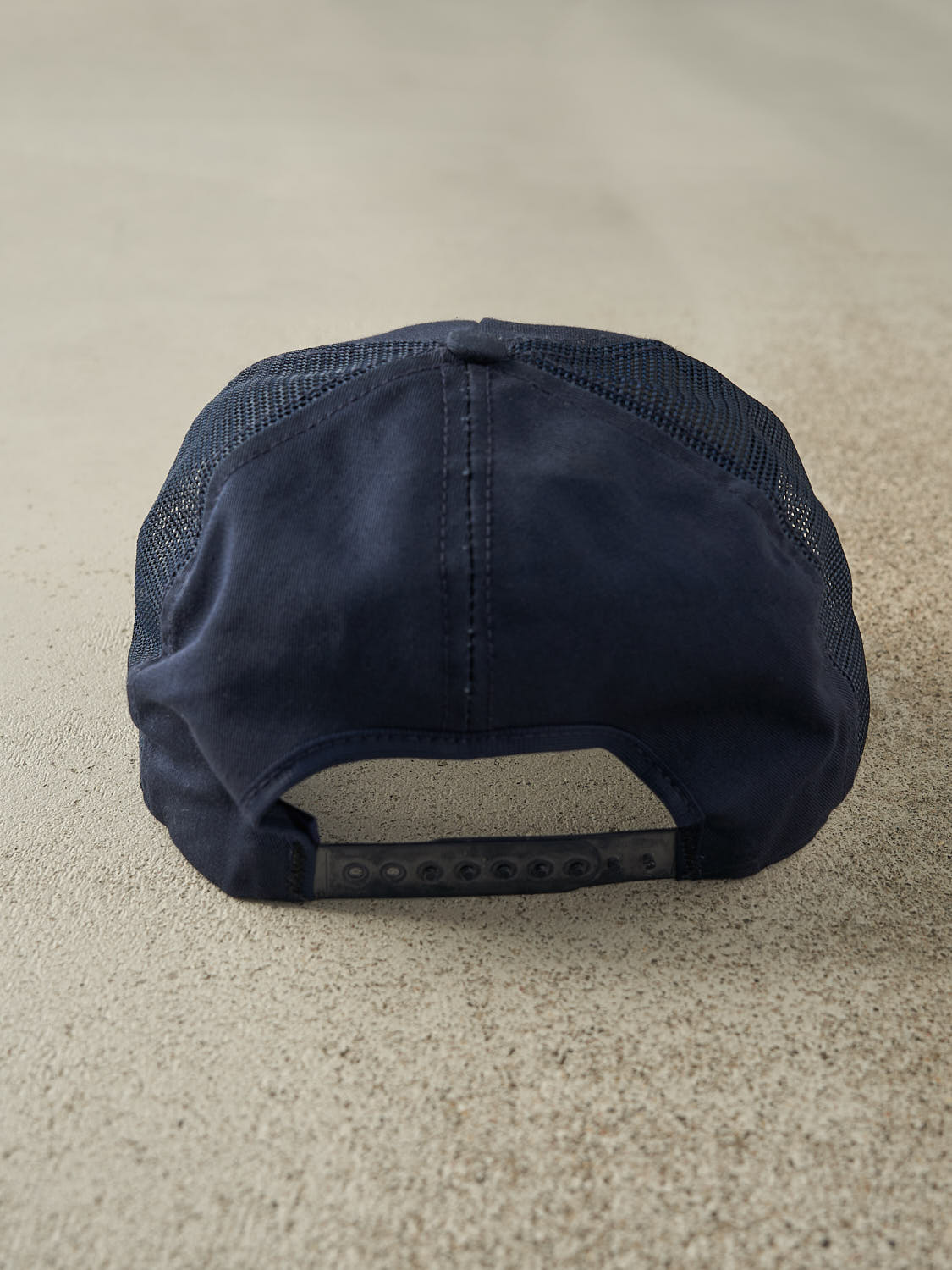 Vintage 90s Navy Blue Detroit Deisel Power Trucker Hat (O/S)