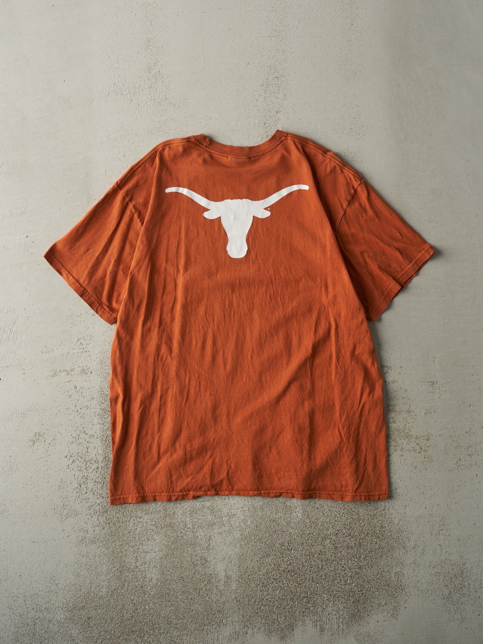 Vintage Y2K Orange Texas Long Horns Nike Tee (L)