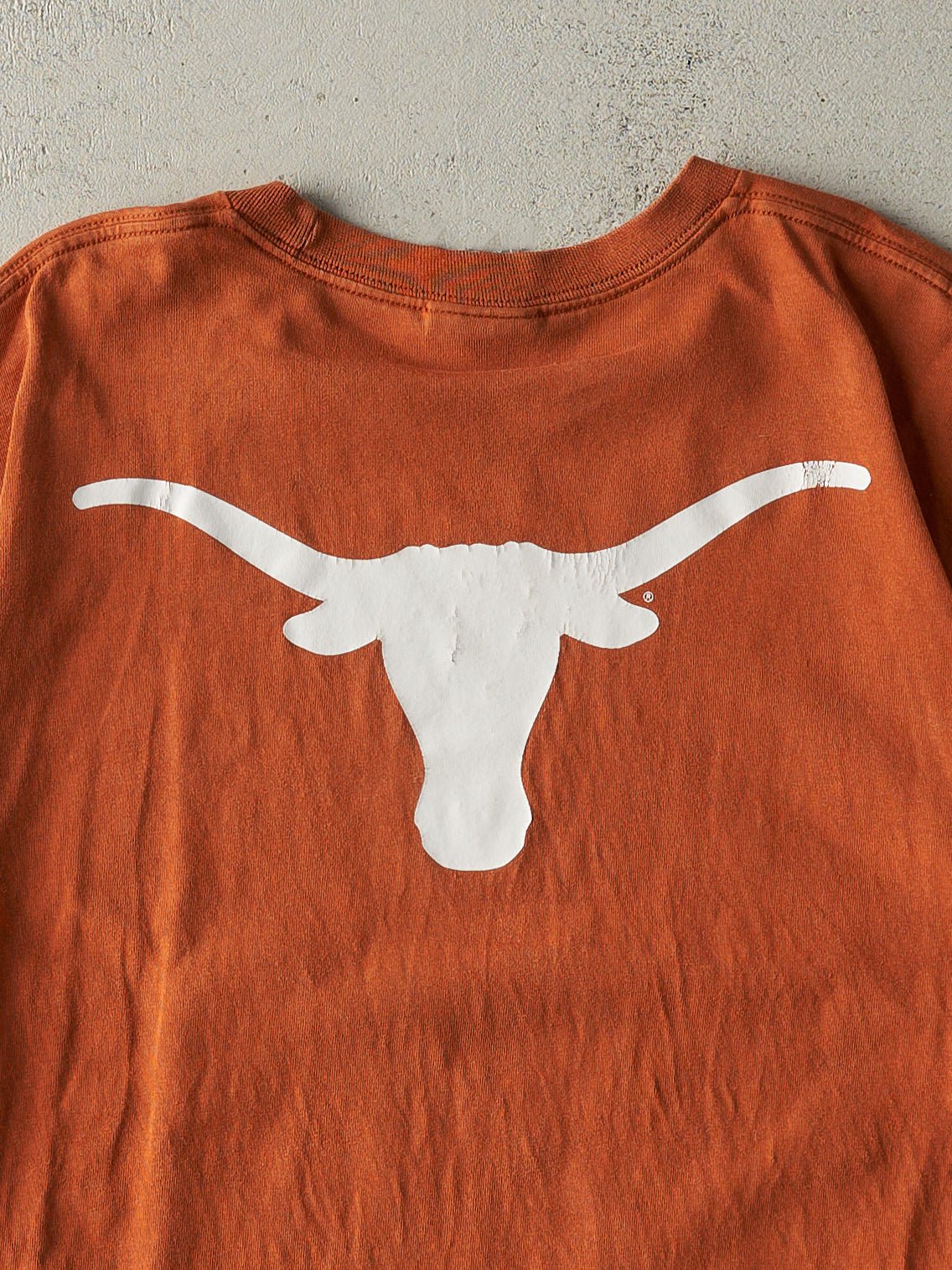 Vintage Y2K Orange Texas Long Horns Nike Tee (L)