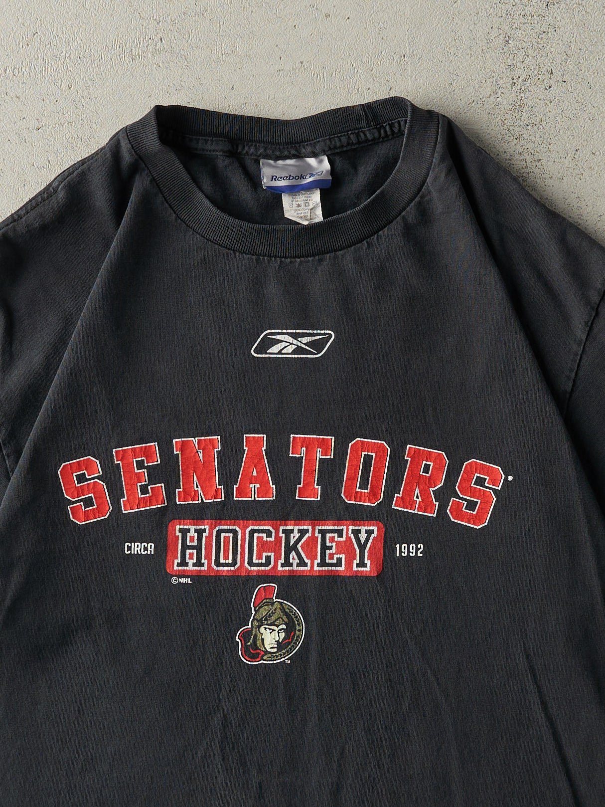 Vintage Y2K Black Ottawa Senators Tee (M)