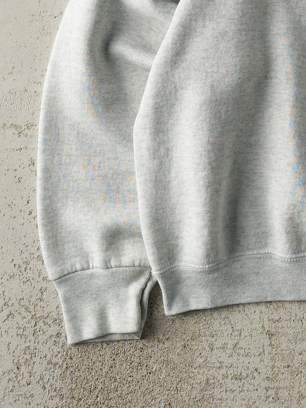 Vintage 90s Heather Grey Alaska Boxy Crewneck (M)