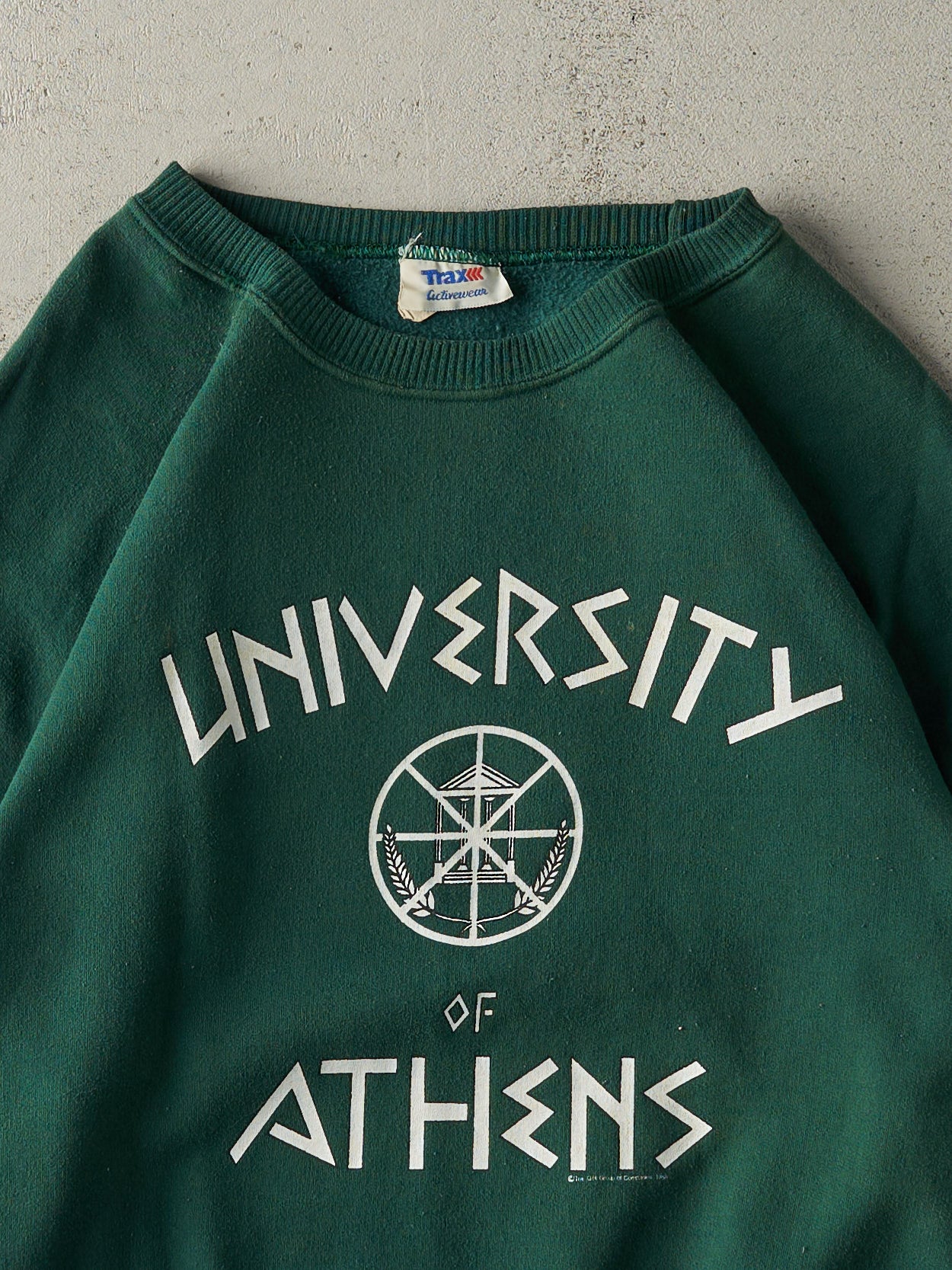 Vintage 88' Green University of Athens Crewneck (M)