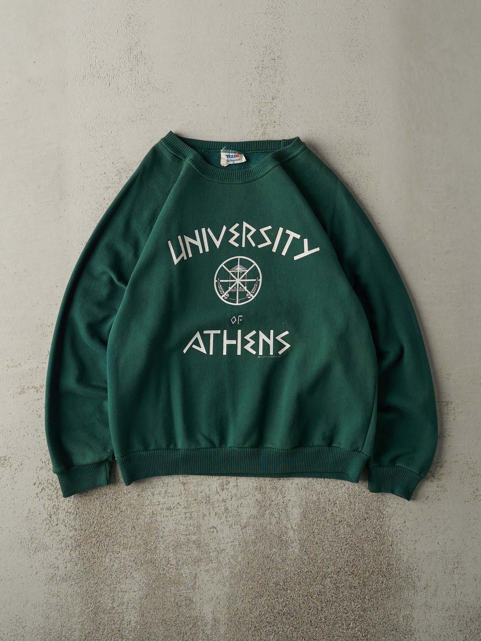 Vintage 88' Green University of Athens Crewneck (M)