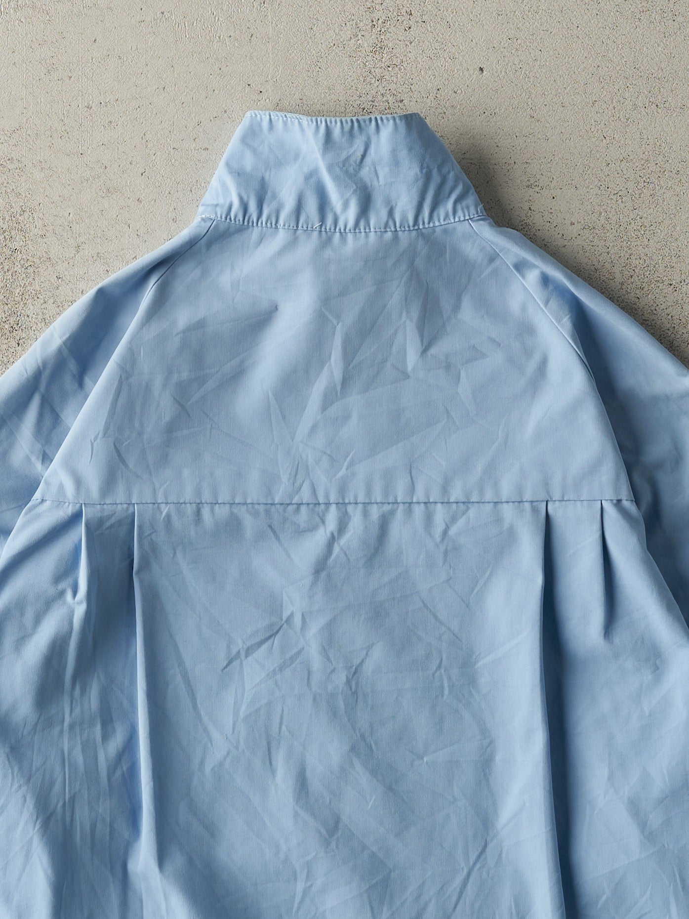 Vintage 80s Baby Blue Harrington Jacket (L)