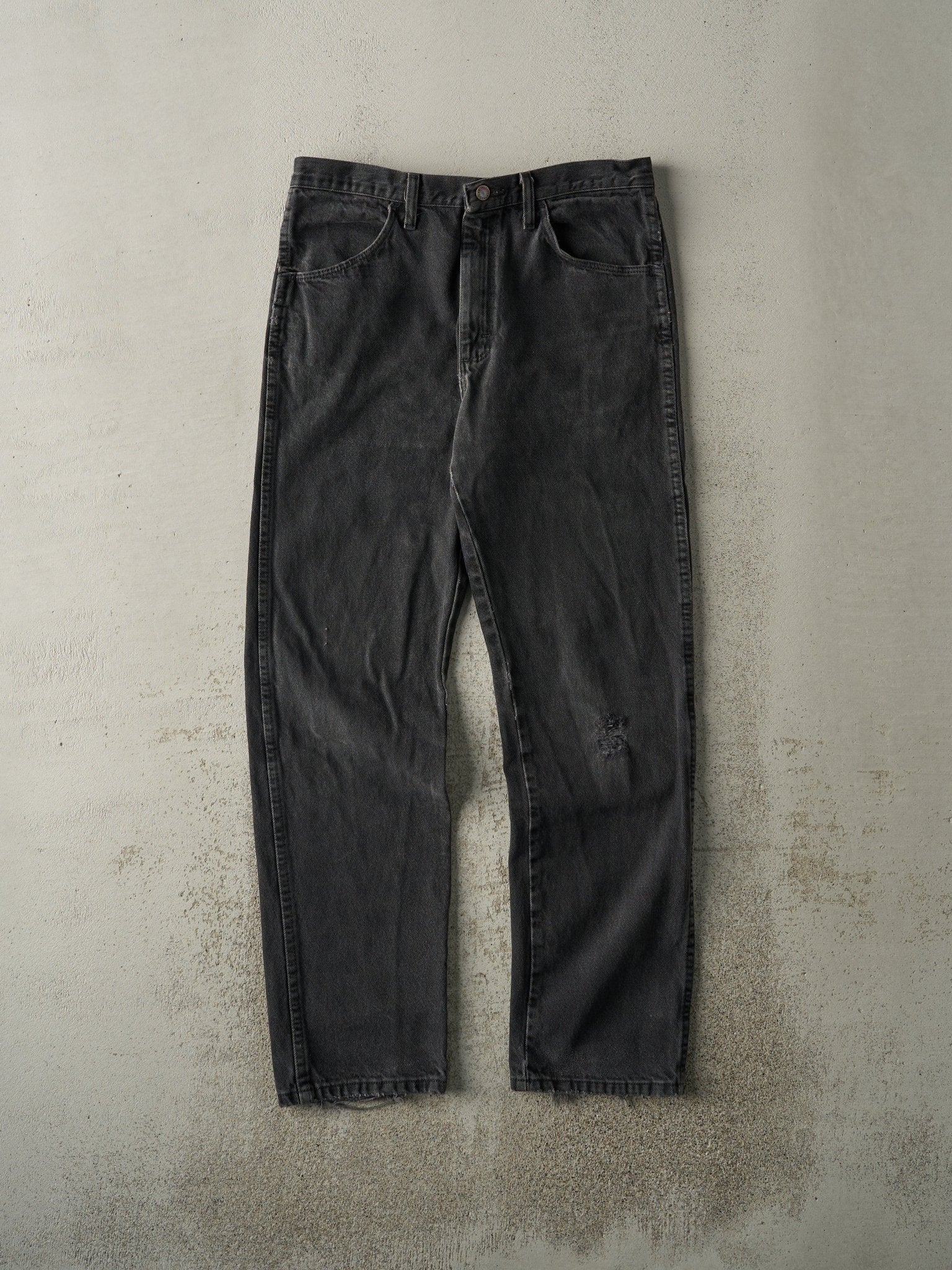 Vintage 90s Black Rustler Jeans (33x31)