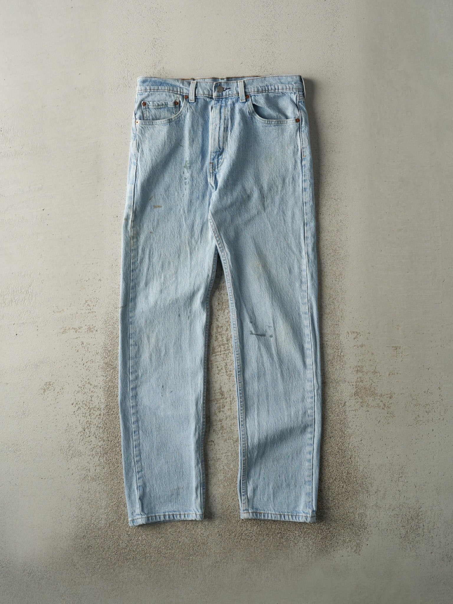Vintage Y2K Light Wash Levi's 505 Jeans (31x32)