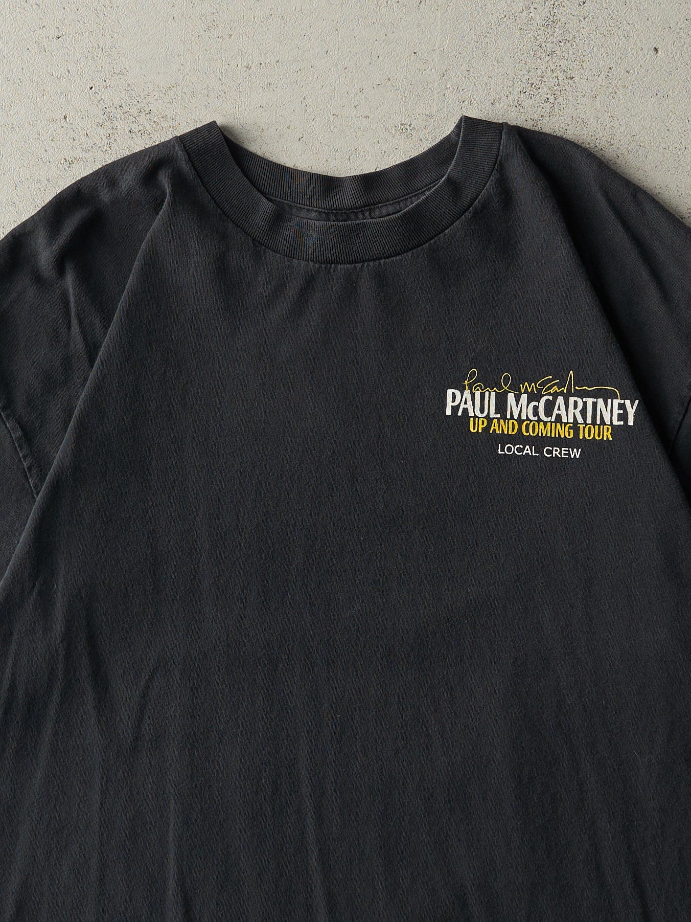 Vintage 10' Black Paul McCartney Up And Coming Tour Tee (L)
