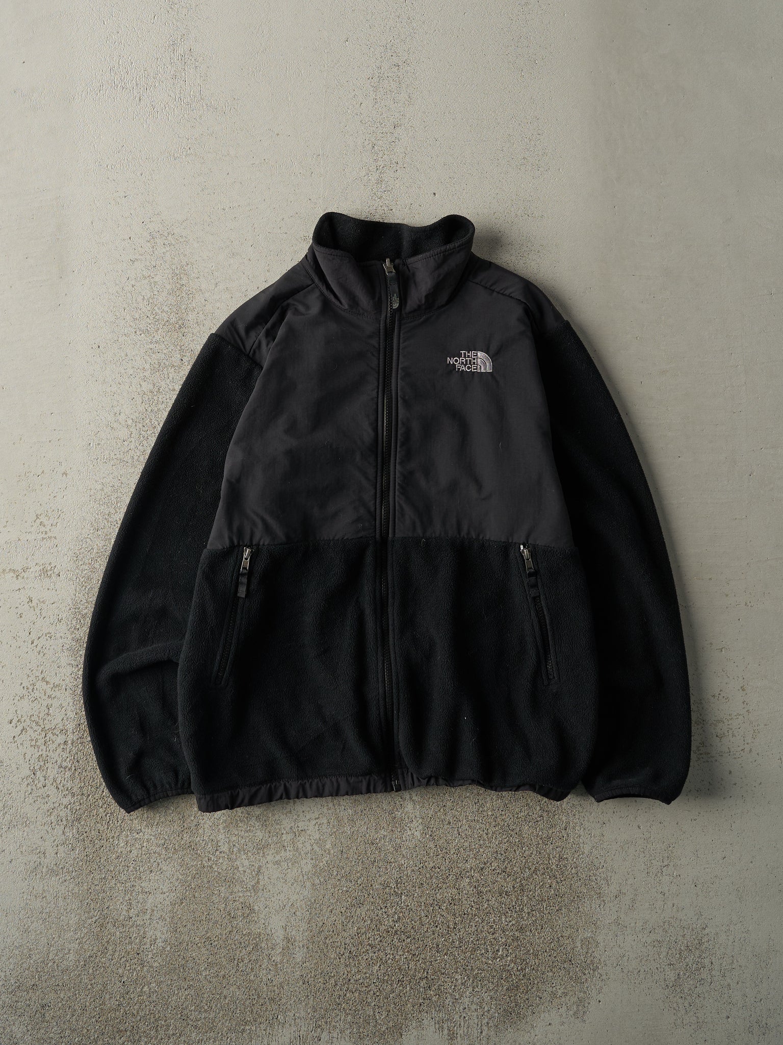 Vintage Y2K Black The North Face Denali Fleece Jacket (S)