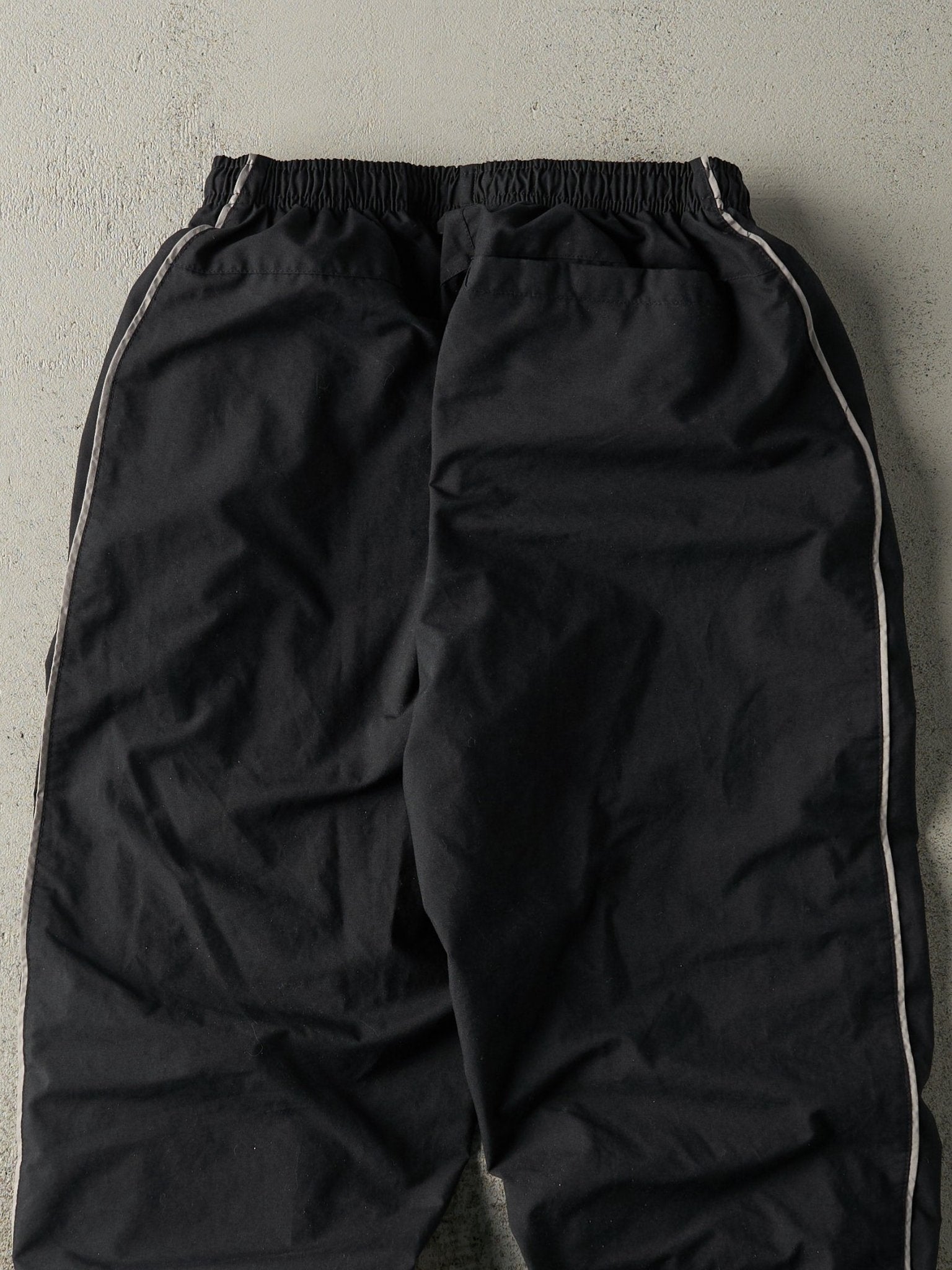 Vintage Y2K Black Nike Track Pants (27x30)