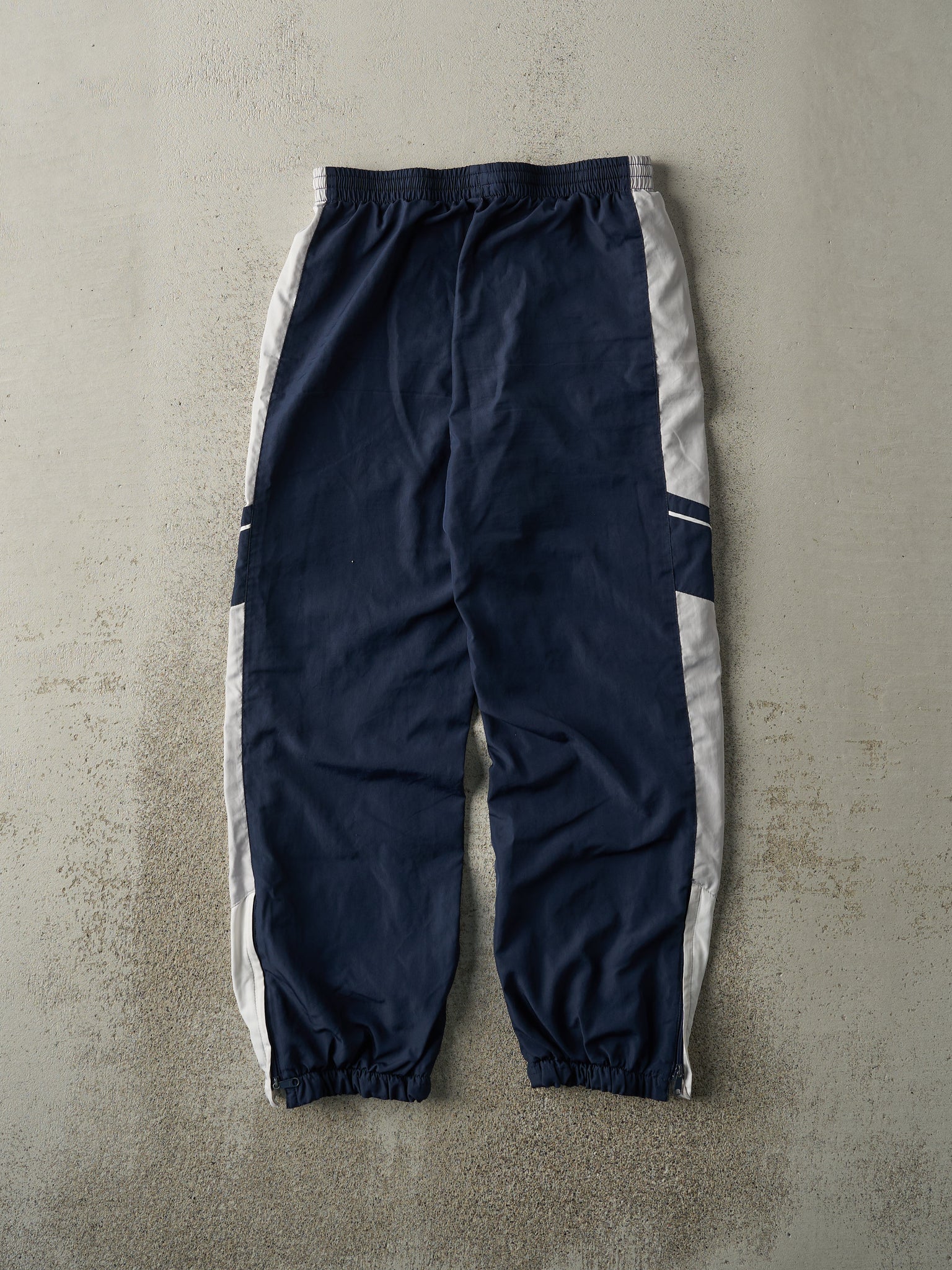 Vintage Y2K Navy Blue & Grey Nike Track Pants (26x26)