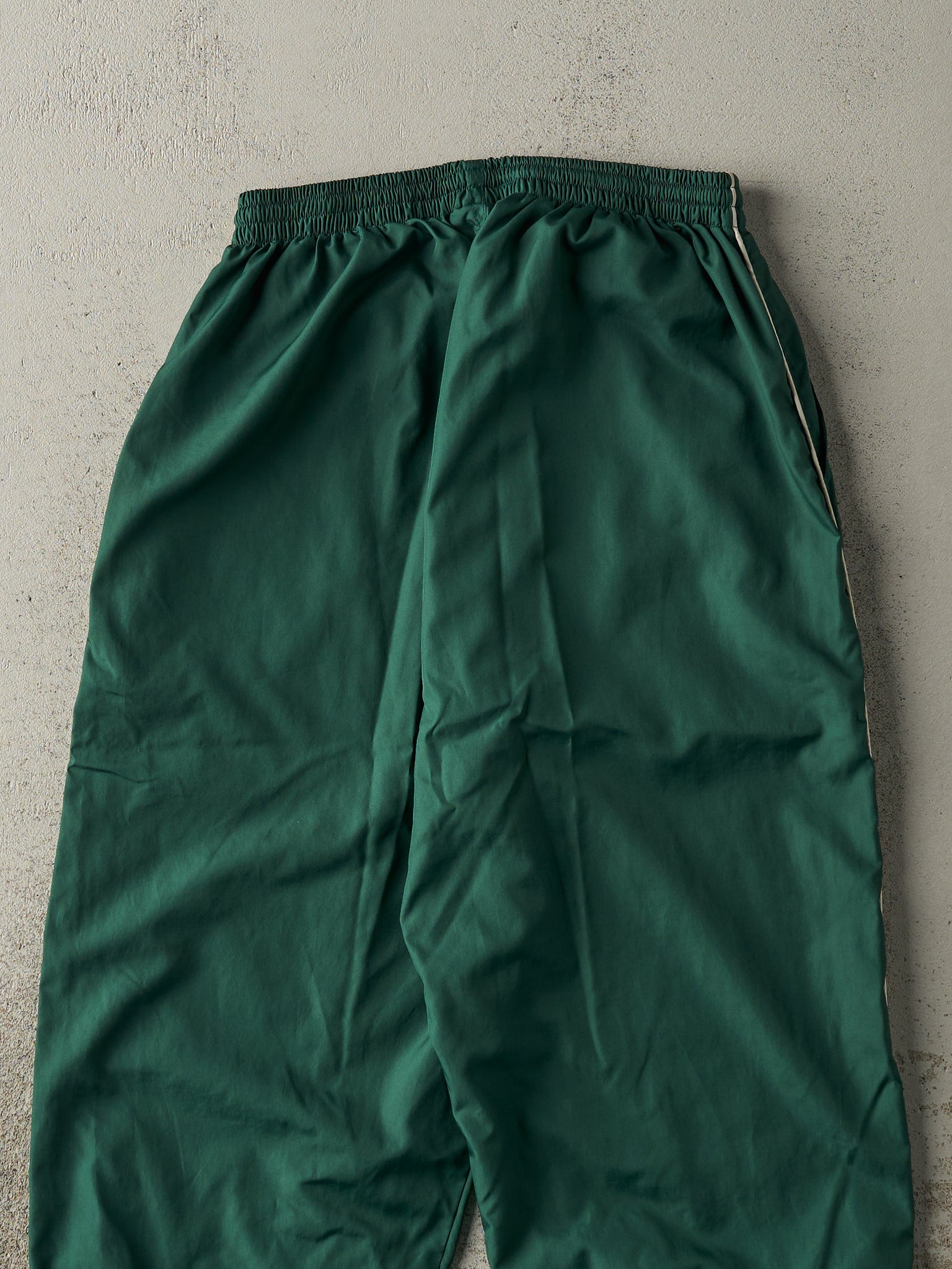 Vintage Y2K Green Windbreaker Pants (27x29)