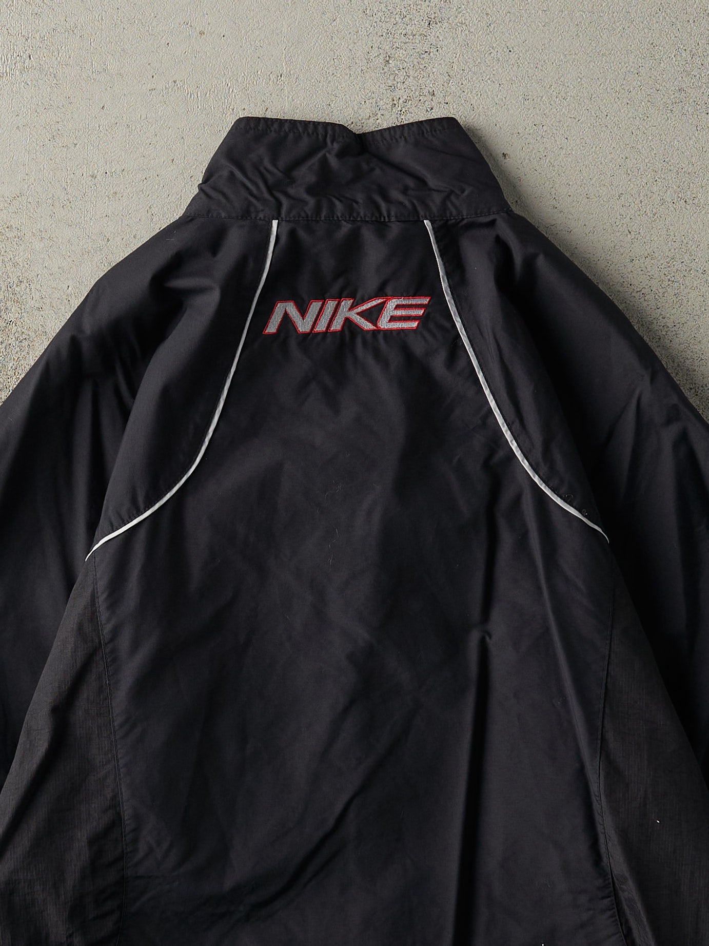 Vintage Y2K Black Nike Track Jacket (M)