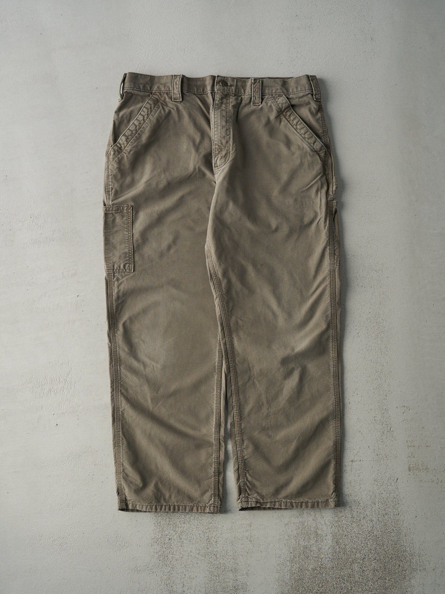 Vintage Y2K Brown Carhartt Carpenter Pants (37.5x29.5)