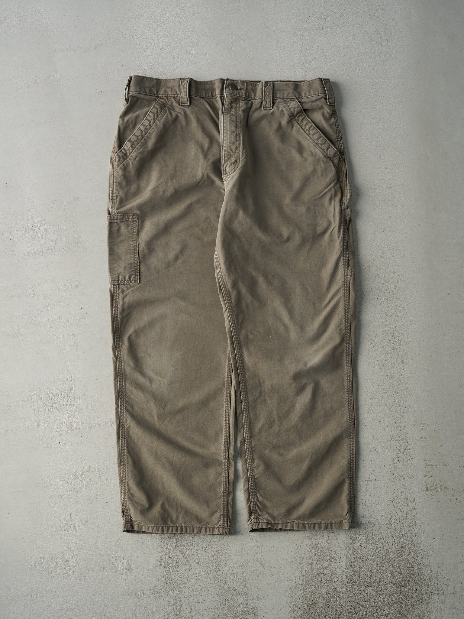 Vintage Y2K Brown Carhartt Carpenter Pants (37.5x29.5)