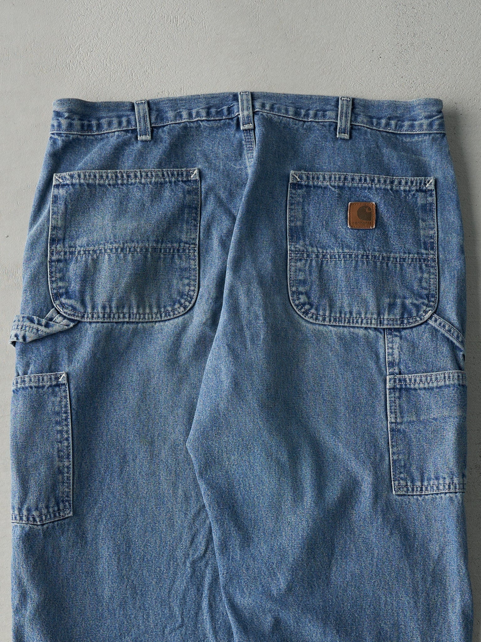 Vintage Y2K Light Wash Carhartt Carpenter Jeans (36x29)