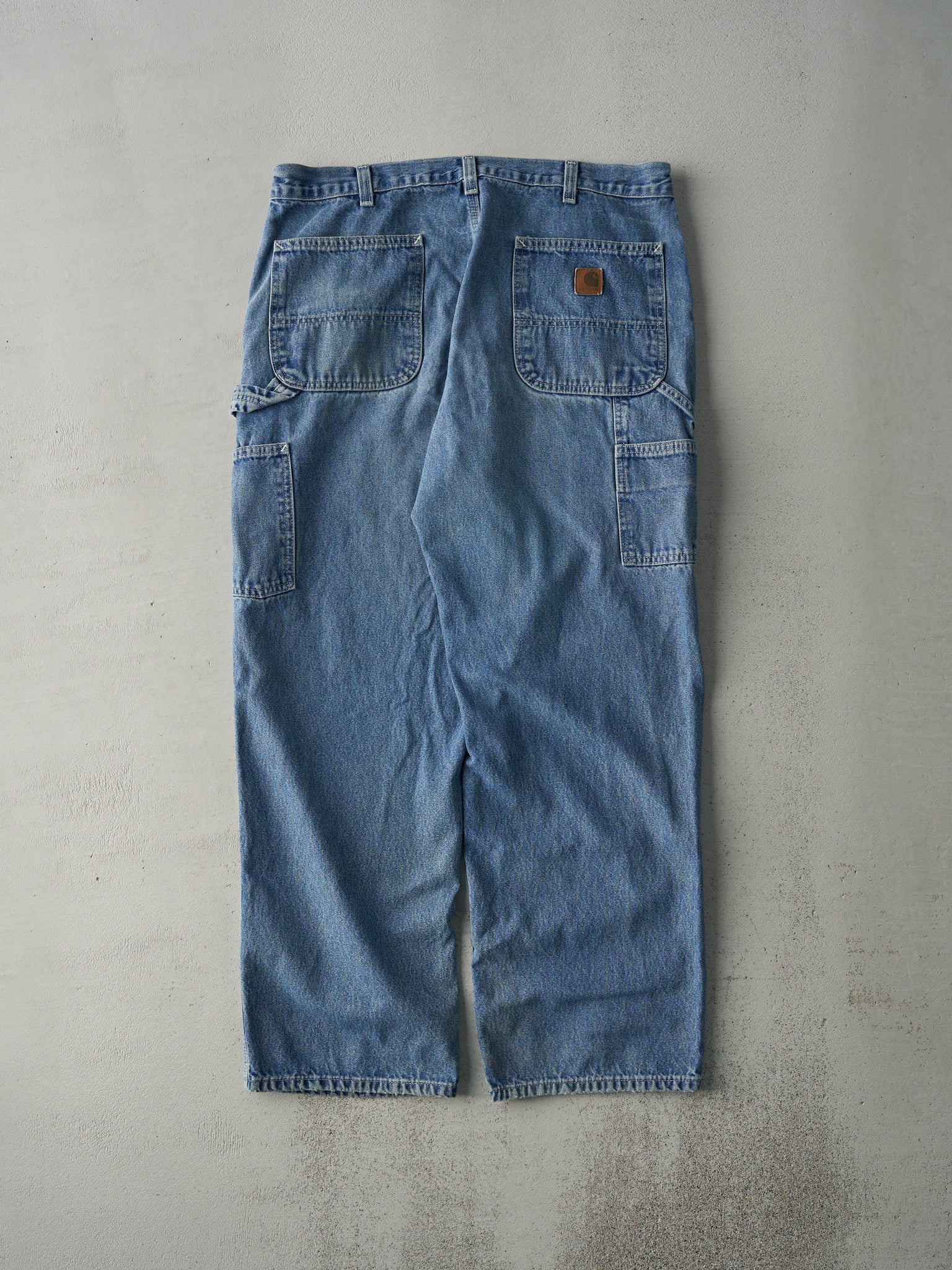 Vintage Y2K Light Wash Carhartt Carpenter Jeans (36x29)