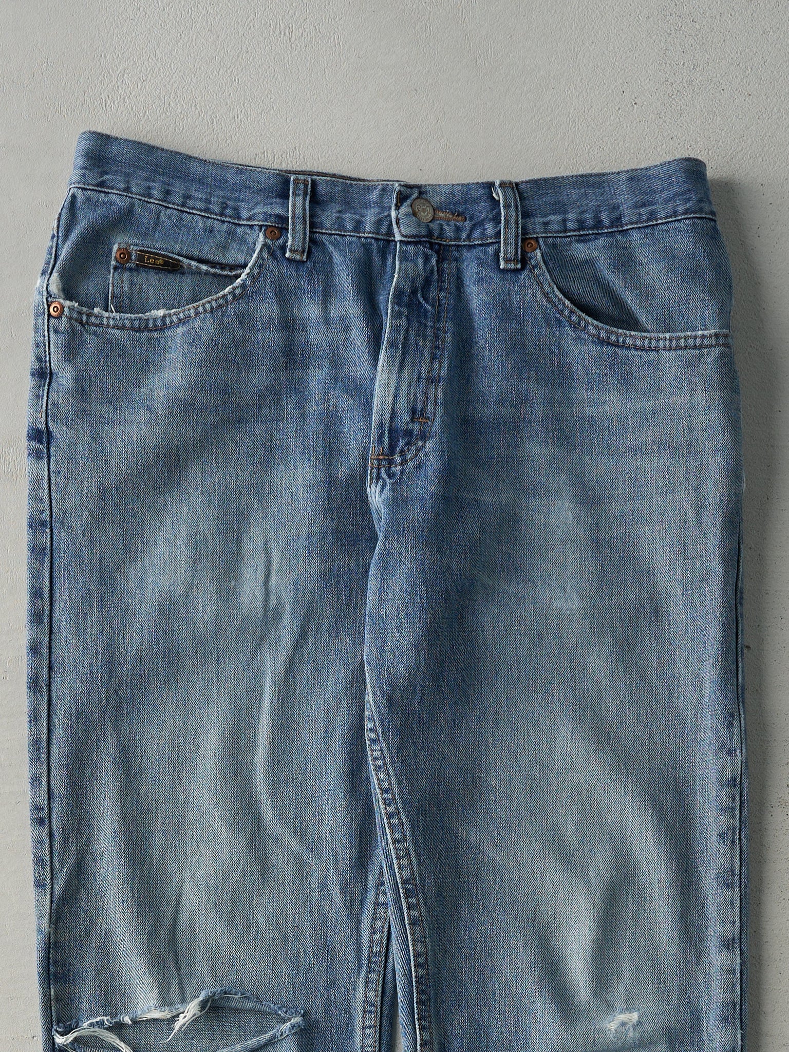 Vintage Y2K Light Wash Lee Regular Fit Jeans (34x30.5)