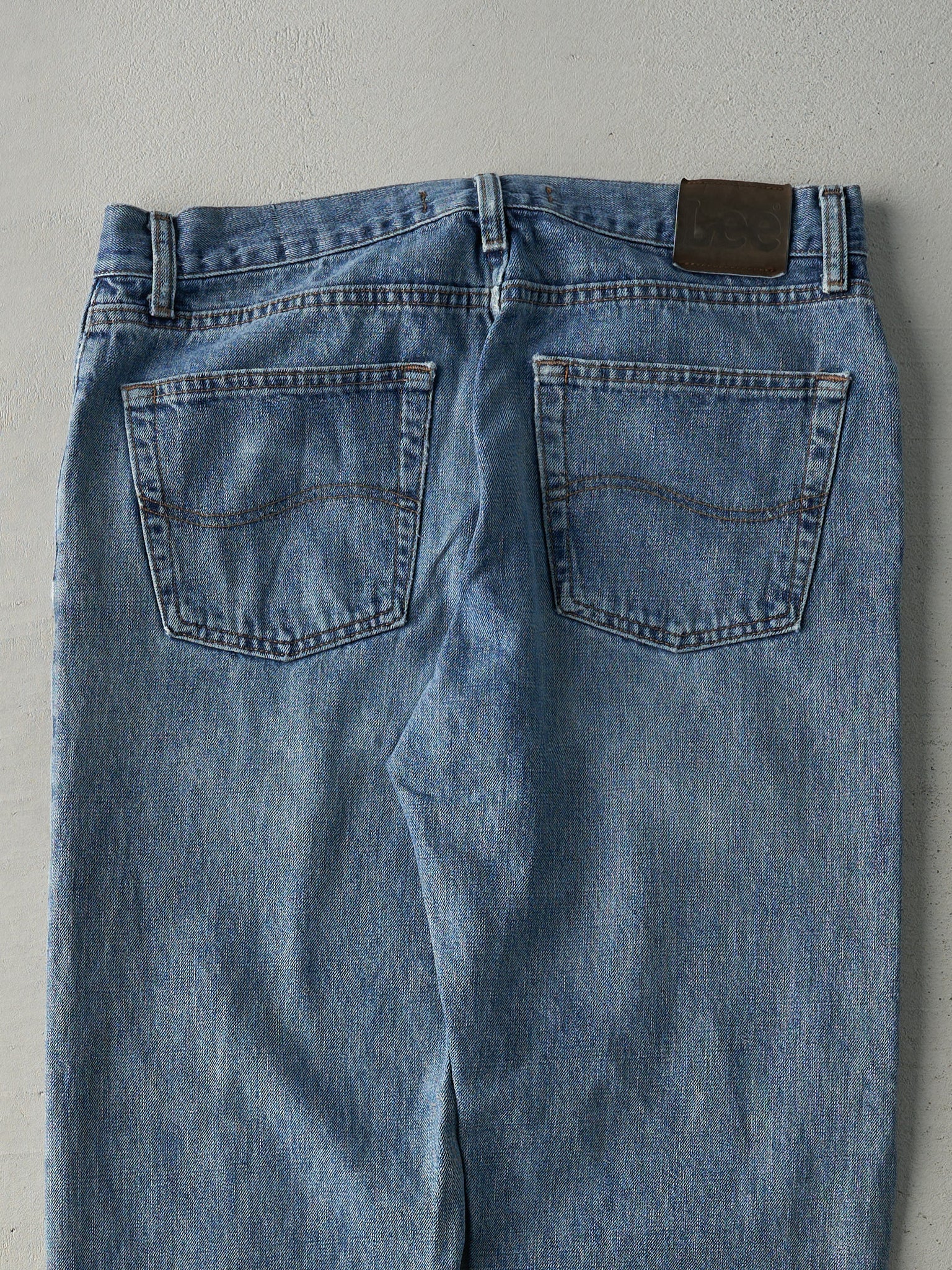 Vintage Y2K Light Wash Lee Regular Fit Jeans (34x30.5)